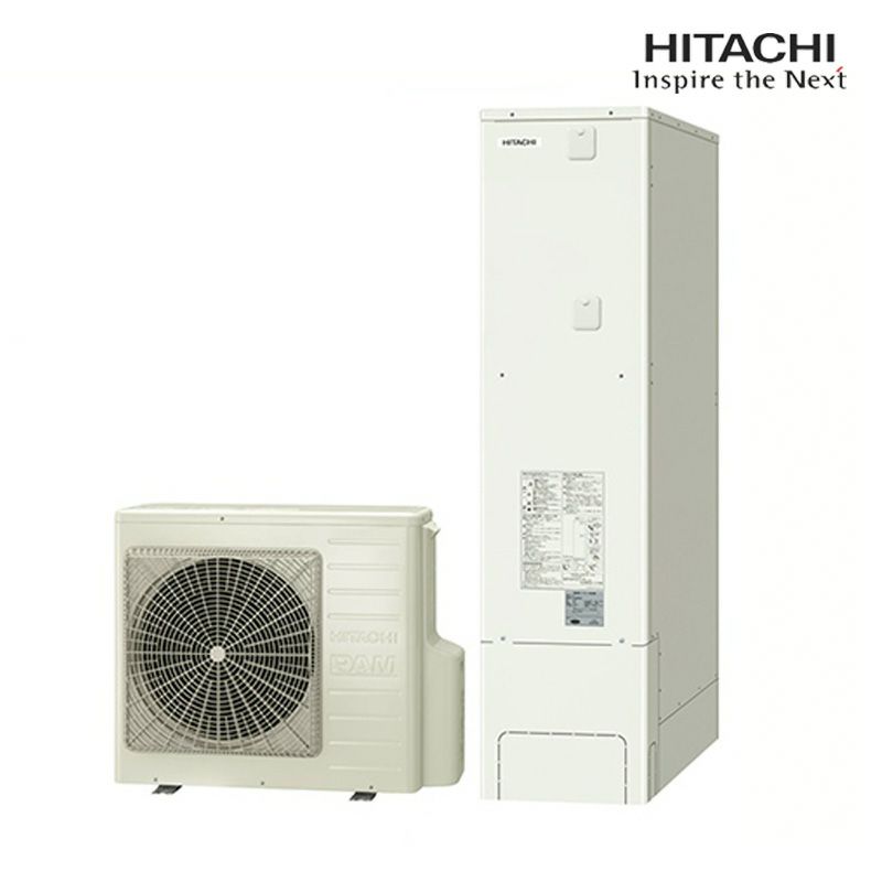 日立 エコキュート 高圧力パワフル給湯 フルオート 薄型タンク 370L BHP-FS37SH