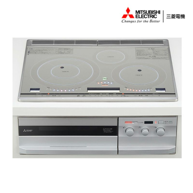 三菱電機 IH 3口 ビルドイン PT321Hシリーズ CS-PT321HNSR