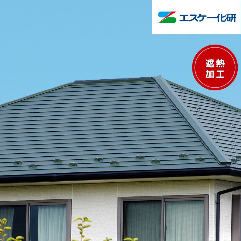 【屋根塗装のみ】エスケー化研 プレミアムシリコン 遮熱加工
