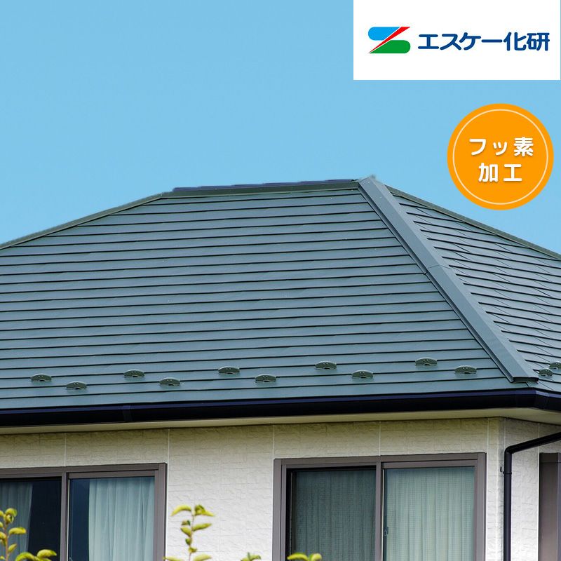 【屋根塗装のみ】エスケー化研プレミアムシリコン 耐久年数最大15年プレミアムフッ素加工
